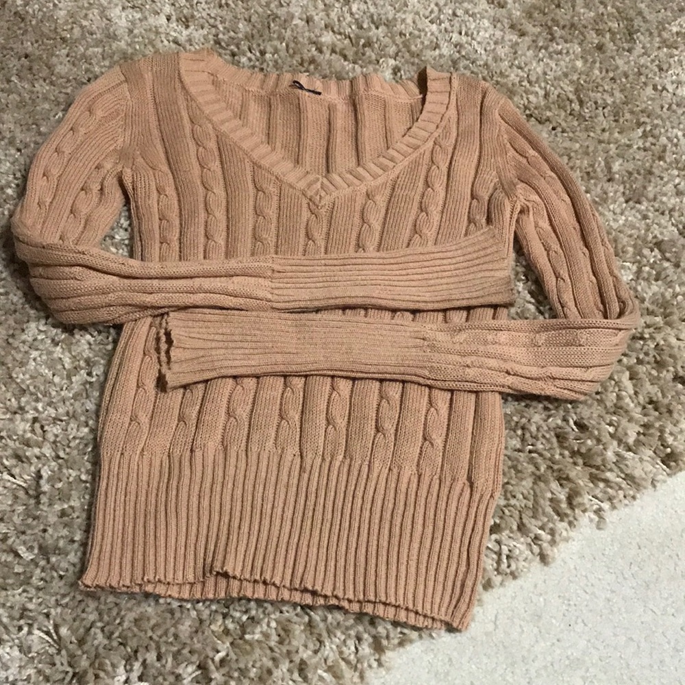 Woman V-necks sweater
